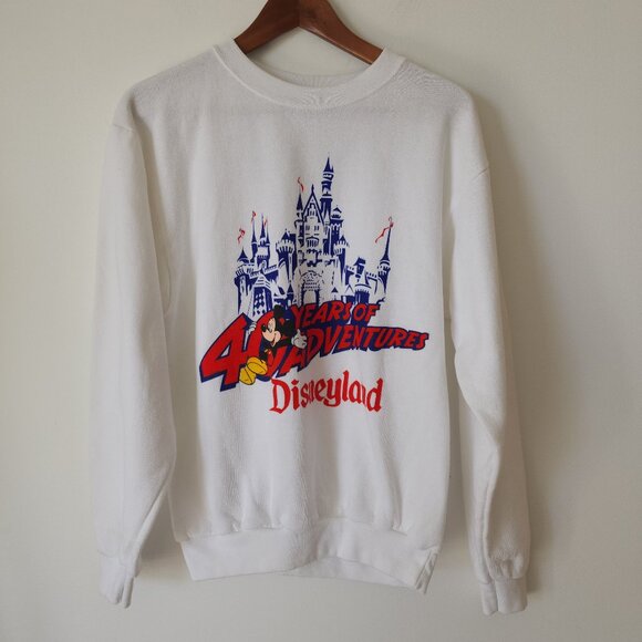 Vintage Other - Vintage 90s Disney Crewneck 40 Years of Adventures